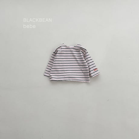 blackbean/10. macaron bebe T-shirt S-M