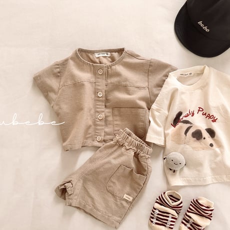 valubebe/44. animal single T-shirt 6M-S