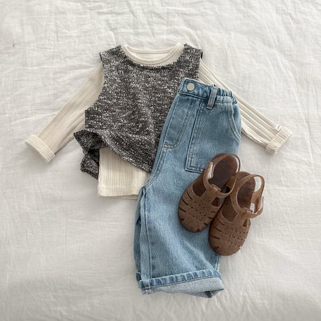 atomeme/27. Nut Wool Vest S-XL