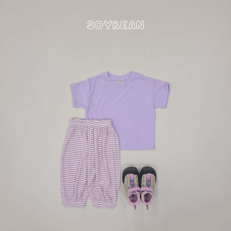 soybean/126. plan ) coco bullon updown set XS-XL