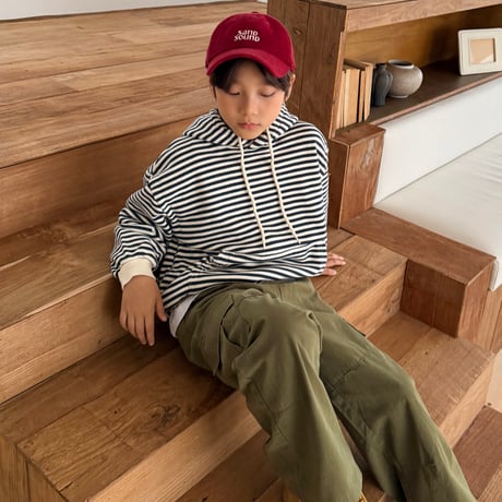 fromi/59. Striped Hoodie? S-XL