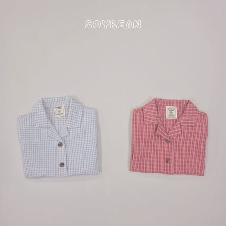 soybean/39. plan ) check hawaii shirt JS-JM