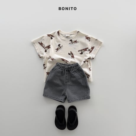bonito/73. surfing dog tee? JS-JM