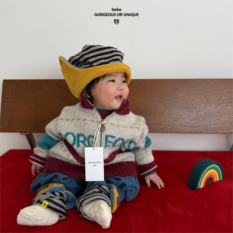 gou/6. B- candy beanie 1(12-18M)