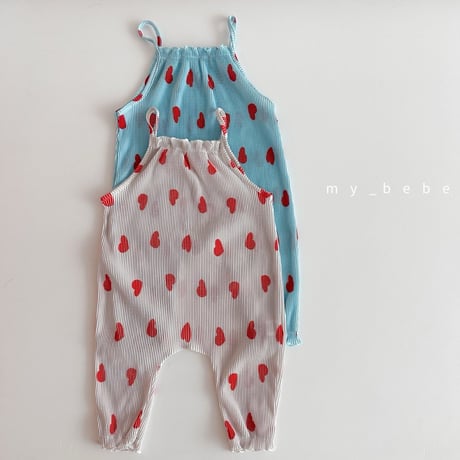 mybebe/36. plitch overalls S(1Y)-L(4-5Y)