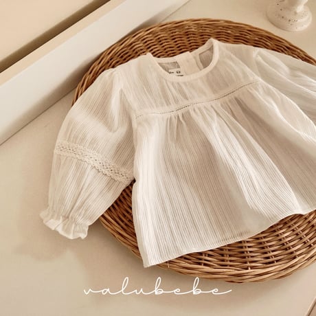 valubebe/80. pure lace blouse 6M-S