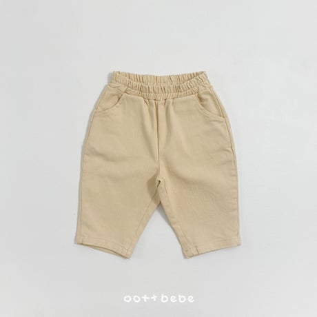 oottbebe/53. cotton span pants XS(1-2Y)-XL(6-7Y)
