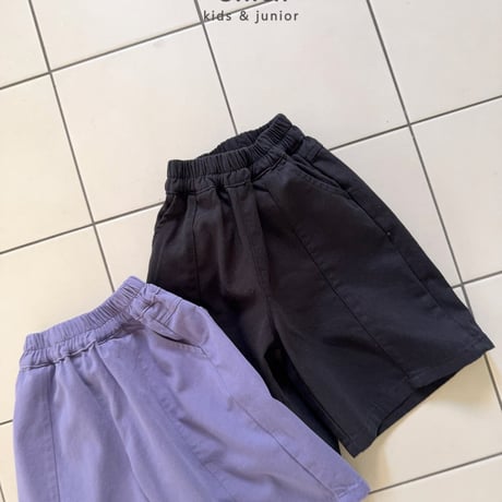 owen/35. pin tuck bermuda pants S-XL