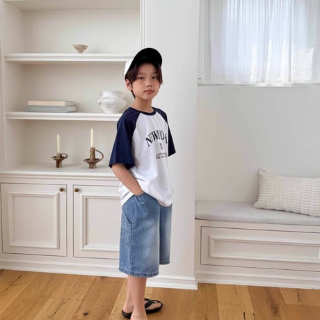 fromi/48. two color raglan T-shirt JS-JL