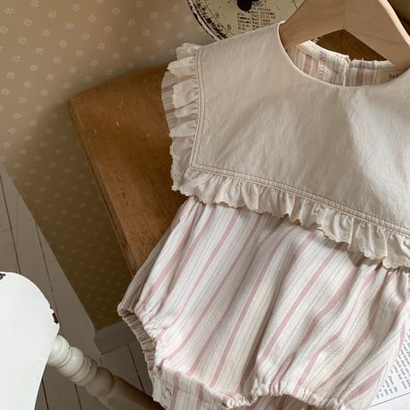 bebeholic/20. kozi fril suit S(3-6M)-L(12-18M)