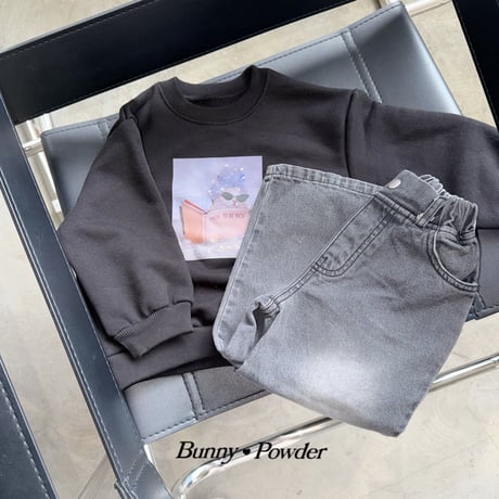 bunnypowder/103. denim pants 2XL-4XL
