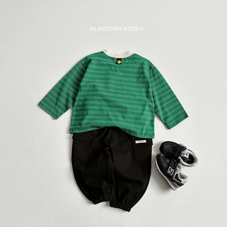 vividi/73. dangara smile label T-shirt XS-XL