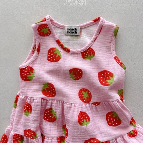 peachpeach/25. strawberry one-piece XS-XL