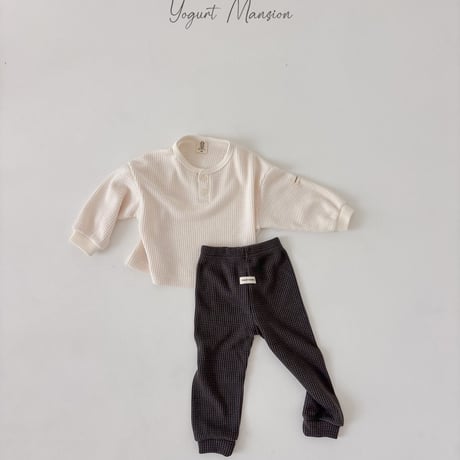 yogurtmansion/12. waffle pants XS-XL
