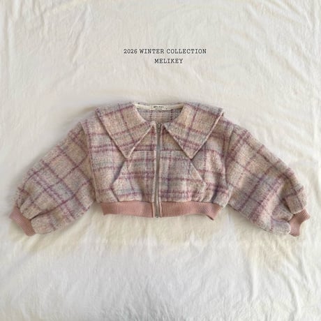 melikey/77. mojik check sera zipup XS-XL