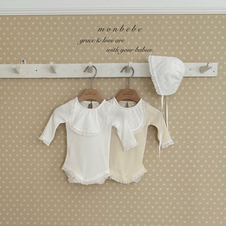 monbebe/35. bebe lace bonnet FREE(0-12M)