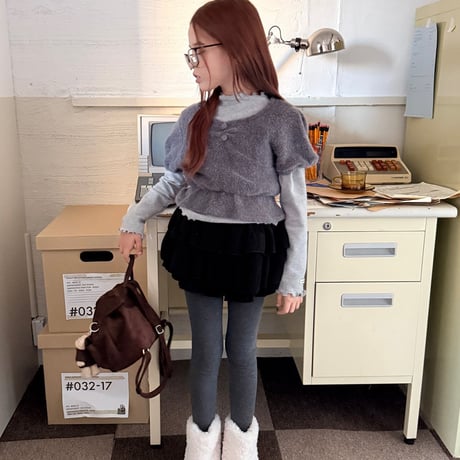 comma/31. shirring rayerd blouse 110-130
