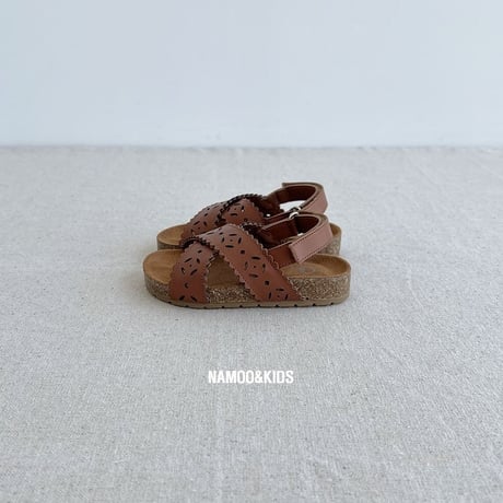 namoo/9. cream sandal 140-220