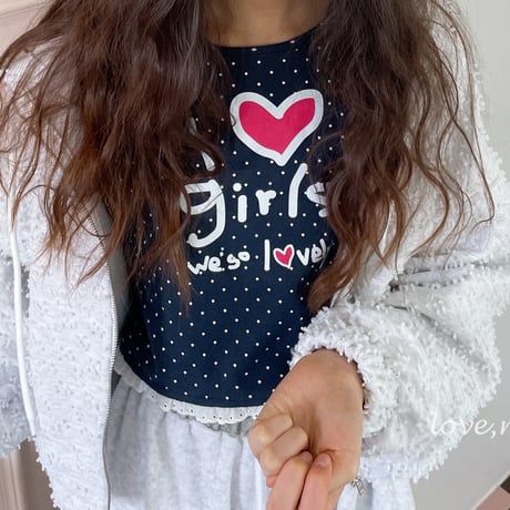 loverosie/5. ai love dot T-shirt L-XL