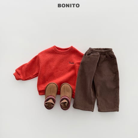 bonito/66. voca knit man-to-man 12M-XL