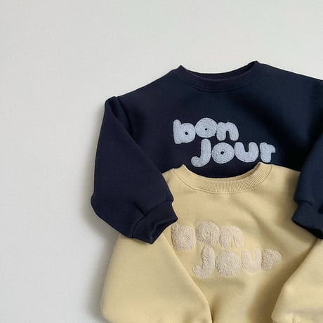 atomeme/25. Bonjour Sweatshirt? S-XL