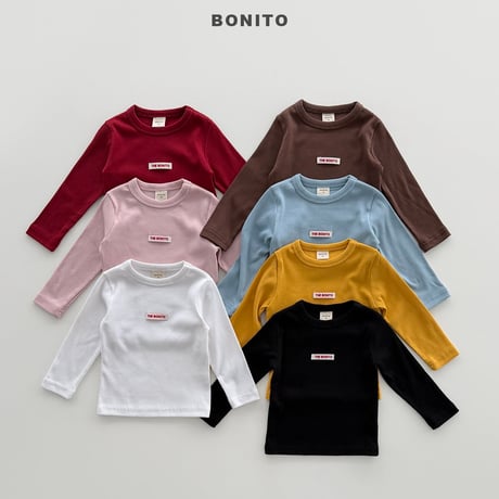 bonito/3. plan ) color golgi T-shirt JS-JM