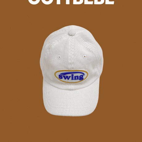 oottbebe/32. Swing coduroy ( hip daily ) ball cap S(1-3Y)-F(56-58CM)