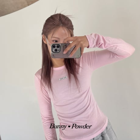 bunnypowder/3. pure T-shirt ADULT