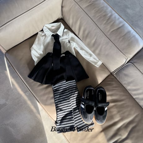bunnypowder/72. school cloth shirt 2XL-4XL