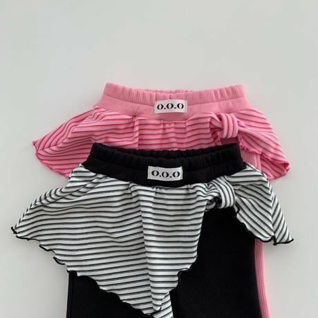 ooo/11. poto fril pants boots cut XS-XL