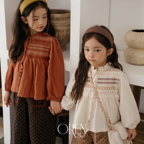 oren/50. mercy smoke blouse S-XL