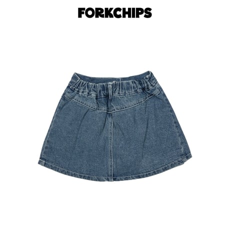 forkchips/23. flip denim skirt M-XL