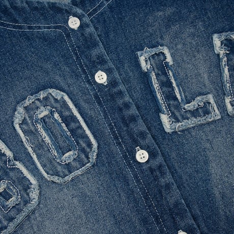 forkchips/81. bold denim shirt M-XL