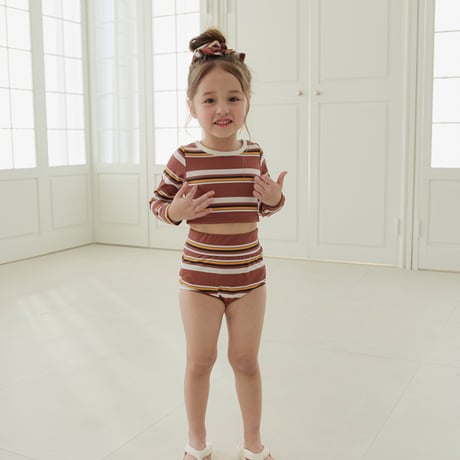 erinj/62. swimsuit crop TOP S-JS