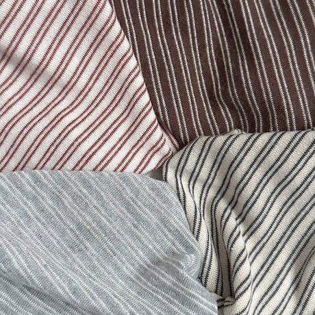 digreen/9. stripe latte tee? S-2XL