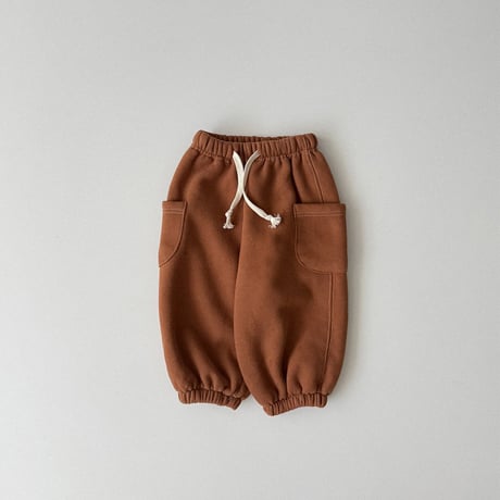 onu/9. pocket soft jogger pants BABY(12M)-XL(6-7Y)