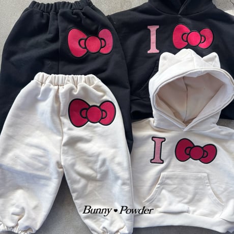 bunnypowder/122. hood man-to-man 2XL-4XL