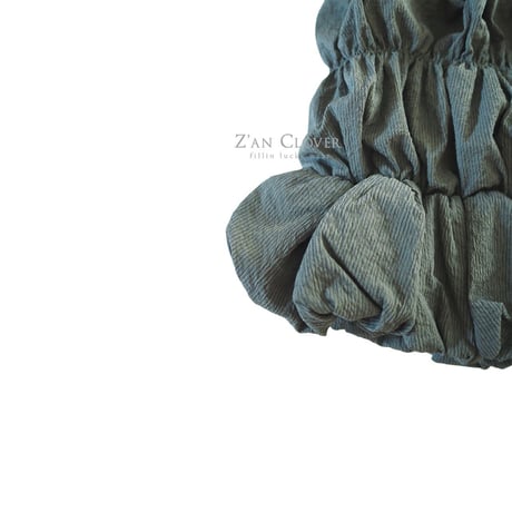 zanclover/42. bubble shirring one-piece 13-19