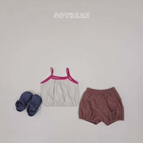 soybean/6. plan ) summer pumpkin updown set XS-XL