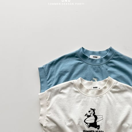 onu/16. surfing bear T-shirt XS-XL