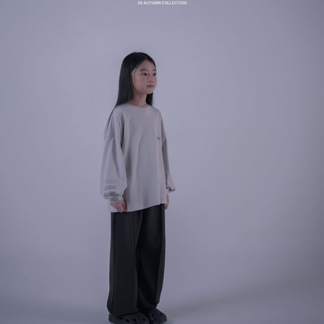 lilybooth/44. plan essential pin tuck jogger JS-JL