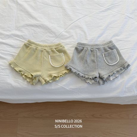 ninibello/78. pony fril pants XS-XL