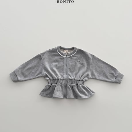 bonito/81. shirring zipup JS-JM