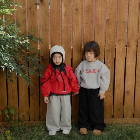 fromi/3. Fleece-Lined Wide Sweatpants S-XL