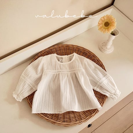 valubebe/80. pure lace blouse 6M-S