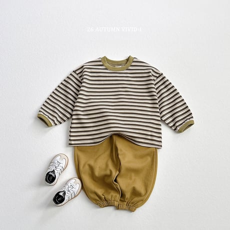 vividi/90. two color dangara T-shirt JS-JM