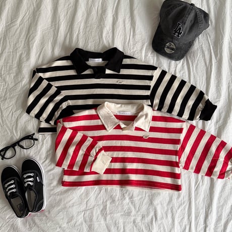 matilda/131. nut collar crop T-shirt 5-13