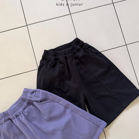 owen/35. pin tuck bermuda pants S-XL