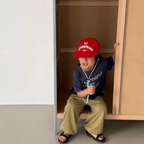 minimal/4. original Peace cap kids(54cm)