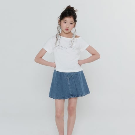 forkchips/24. flip denim skirt JS-JXL